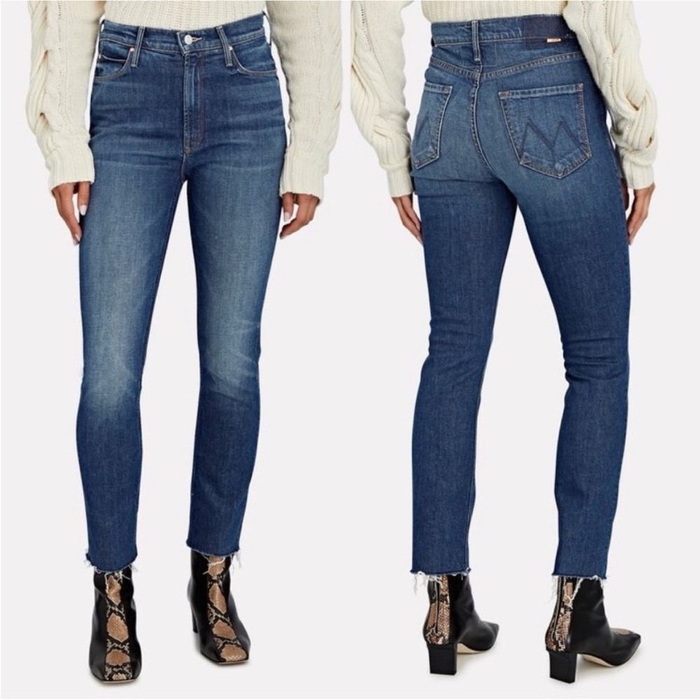 Mother The Dazzler‎ Ankle Fray in Painfully Obvious Wash Size 25